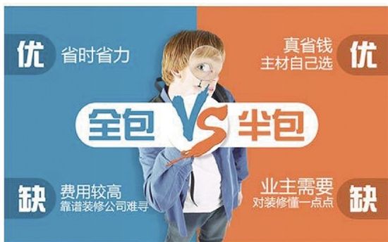 房子裝修是半包好還是全包好？哪種更省錢省心？